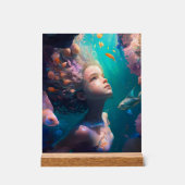 Fluisteringen onder de golven acryl bord (Voorkant)