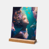 Fluisteringen onder de golven acryl bord (Hoek)