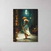 Fluisteringen tussen de planken canvas afdruk (Voorkant)