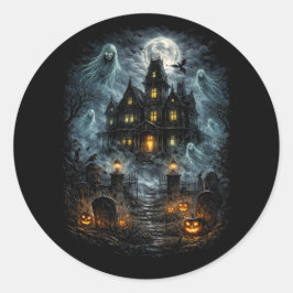 Fluisteringen van Blackwood Manor Ronde Sticker
