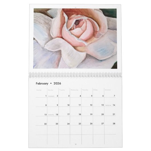 Fluisteringen van bloemen: een jaar in bloeikalend kalender (Feb 2026)