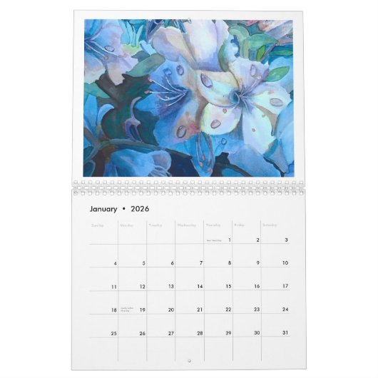Fluisteringen van bloemen: een jaar in bloeikalend kalender (Jan 2026)