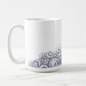 Fluisteringen van contemplatie koffiemok (Links)