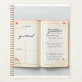 Fluisteringen van dankbaarheid: een mindful planne planner (Voorkant)