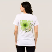 Fluisteringen van de groene aarde Tri-Blend shirt (Achterkant volledig)