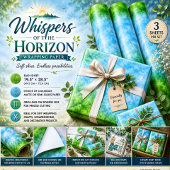 Fluisteringen van de Horizon Inpakpapier Vel