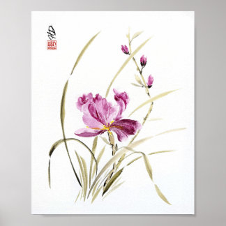 Fluisteringen van de Iris Poster