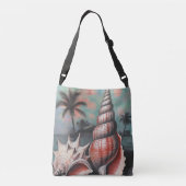 Fluisteringen Van de Kust Crossbody Tas (Achterkant)