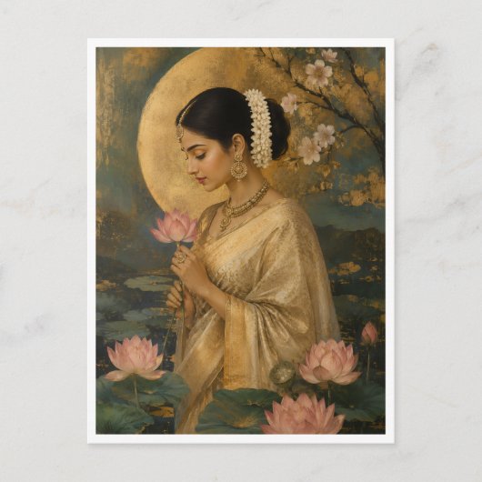 Fluisteringen van de Lotus Briefkaart (Voorkant)