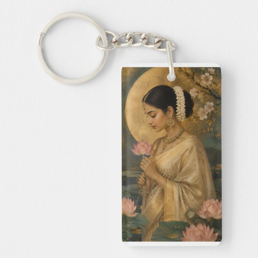 Fluisteringen van de Lotus Sleutelhanger (Voorkant)
