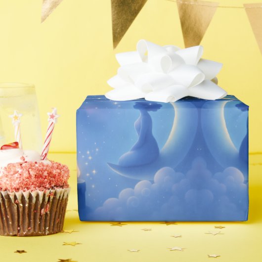 Fluisteringen Van De Maan Cadeaupapier (Verjaardagsfeest)