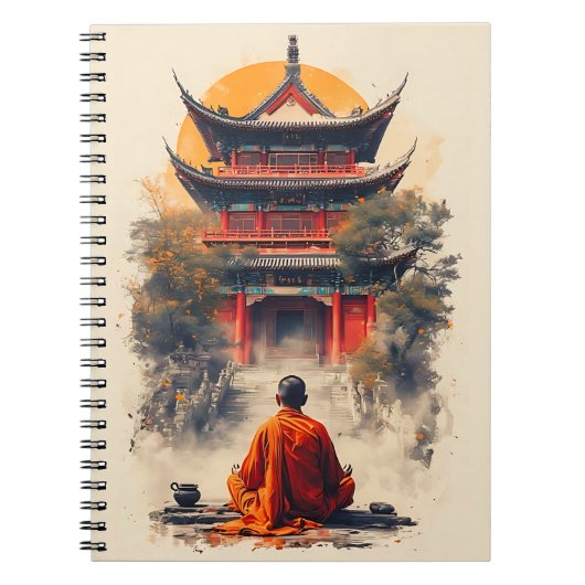 Fluisteringen van de Pagode Notitieboek (Voorkant)
