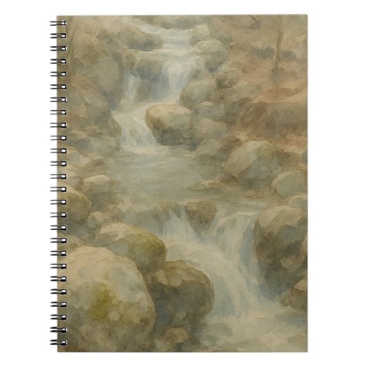 Fluisteringen van de Stroom Notitieboek (Voorkant)