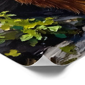 Fluisteringen van de Wildernis:Bigfoot en het Vert Poster (Hoek)