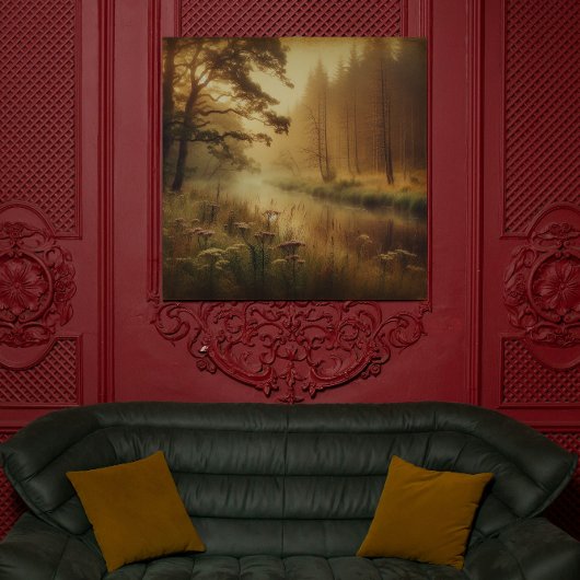 Fluisteringen van de Wilgenrivier – Canvas Kunst