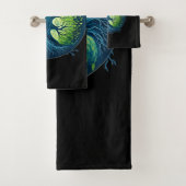 Fluisteringen van de wind: de essentie van de boom bad handdoek (Insitu)