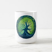 Fluisteringen van de wind: de essentie van de boom koffiemok (Center)