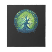 Fluisteringen van de wind: de essentie van de boom notitieblok (Voorkant)