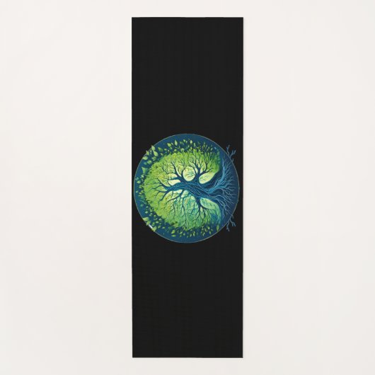 Fluisteringen van de wind: de essentie van de boom yogamat (Voorkant)