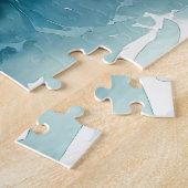 Fluisteringen van de Zee bij Zonsondergang Legpuzzel (Zijkant)