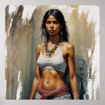 Fluisteringen van de ziel - figuratief schilderij