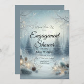 Fluisteringen van een Winterzonnewende Kaart (Voorkant / Achterkant)