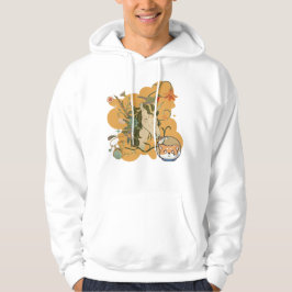 Fluisteringen van Eenhoorn Dromen, Shiba Astro & W Hoodie
