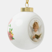 Fluisteringen van engelen -Amara Sweatshirt Keramische Bal Ornament (Links)