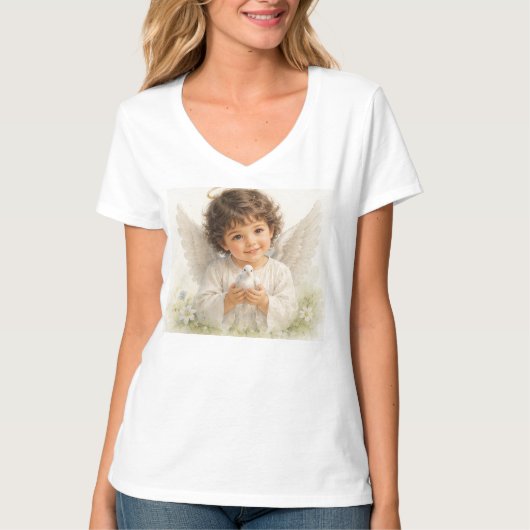 Fluisteringen van engelen - Harmonie T-shirt (Voorkant)