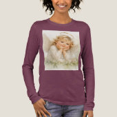 Fluisteringen van engelen -Seraphina Tri-Blend Shirt (Voorkant)