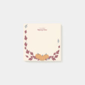 Fluisteringen Van Herfst Post-it® Notes (Voorkant)