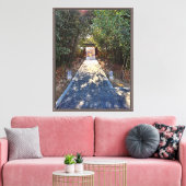 Fluisteringen van het Bamboebos Canvas Afdruk (Insitu (Woonkamer))