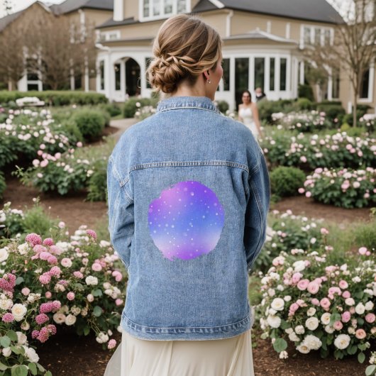 Fluisteringen van het Nieuwe Denim Jacket (Huwelijk Achterkant)