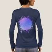 Fluisteringen van het Nieuwe Tri-Blend Shirt (Achterkant)