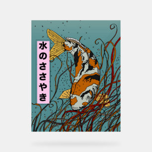 Fluisteringen van het Water Acryl Bord