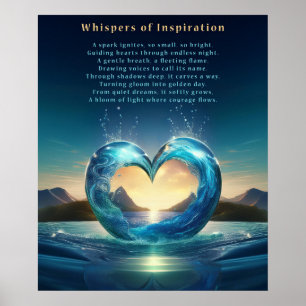 Fluisteringen Van Inspiratie Poster