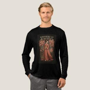 Fluisteringen van Kyoto Elegance in elke stap Tri-Blend Shirt