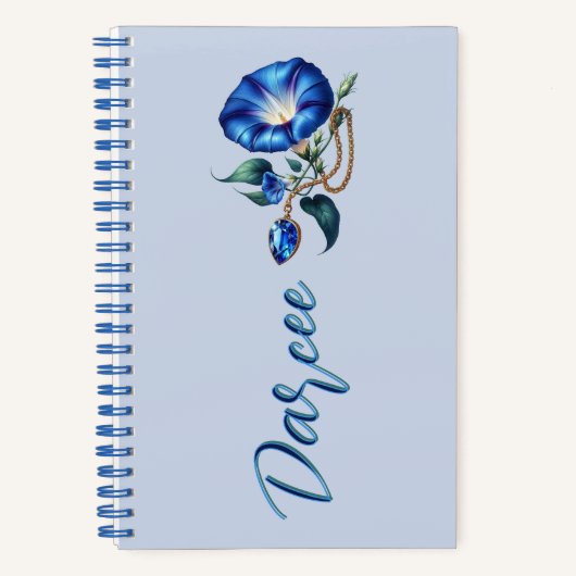 Fluisteringen van Sapphire Dawn Aandenken Notitieboek (Voorkant)