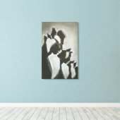 Fluisteringen van Schaduw Canvas Afdruk (Insitu (Houten vloer))