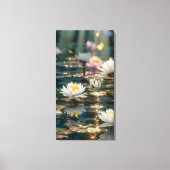 Fluisteringen van Sereniteit Canvas Afdruk (Voorkant)