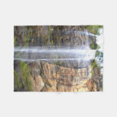 Fluisteringen van Toccoa Falls Fleece Deken (Voorkant (Horizontaal))