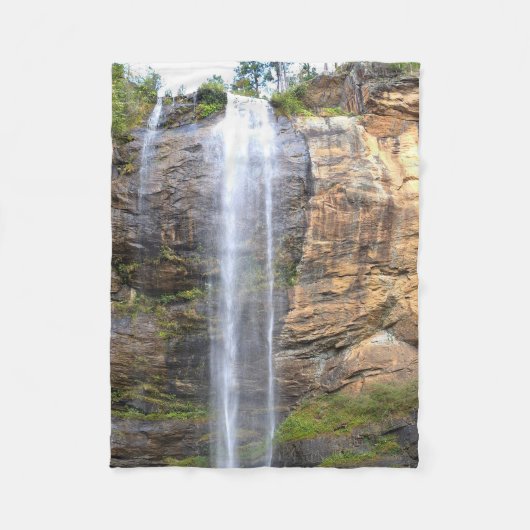 Fluisteringen van Toccoa Falls Fleece Deken (Voorkant)