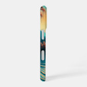 "Fluisteringen van Tranquiliteit: De Geestpoort" iPhone 16 Hoesje (Rechterkant)