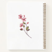 Fluisteringen van vlinders notitieboek (Achterkant)