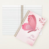 Fluisteringen van vlinders notitieboek (Binnen)