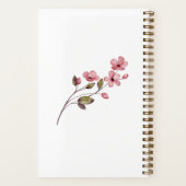 Fluisteringen van vlinders notitieboek (Achterkant)