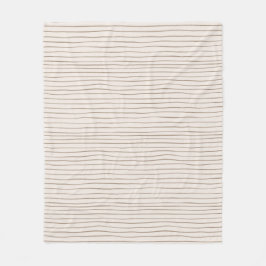 fluisterlijnen fleece deken