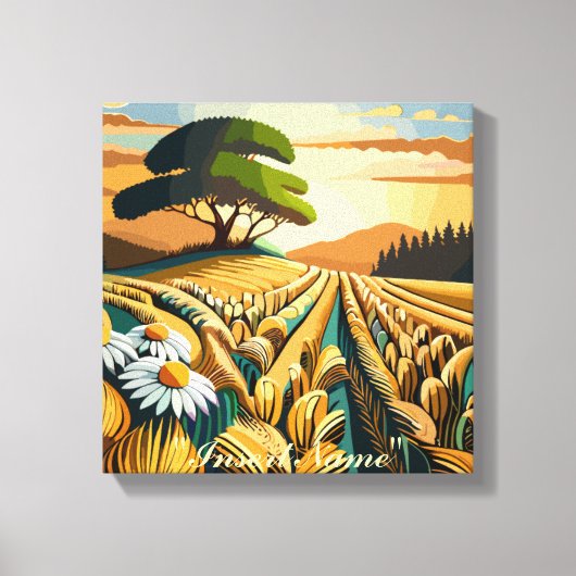 fluistertarwe canvas afdruk (Voorkant)