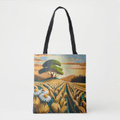 fluistertarwe tote bag (Voorkant)