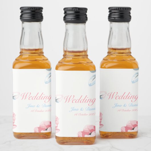 fluistertuin likeurfles etiket (Flessen)